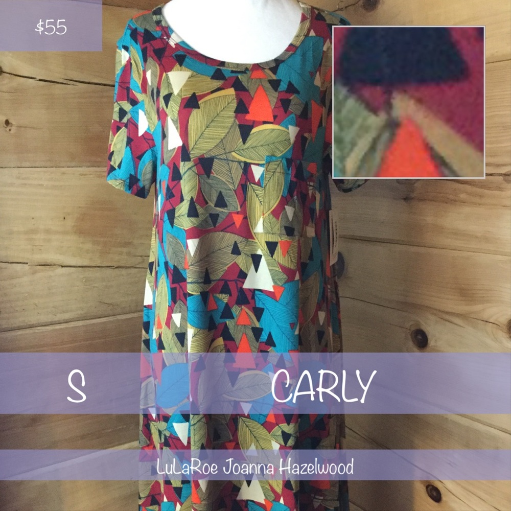 NWT LuLaRoe Small Carly Dress